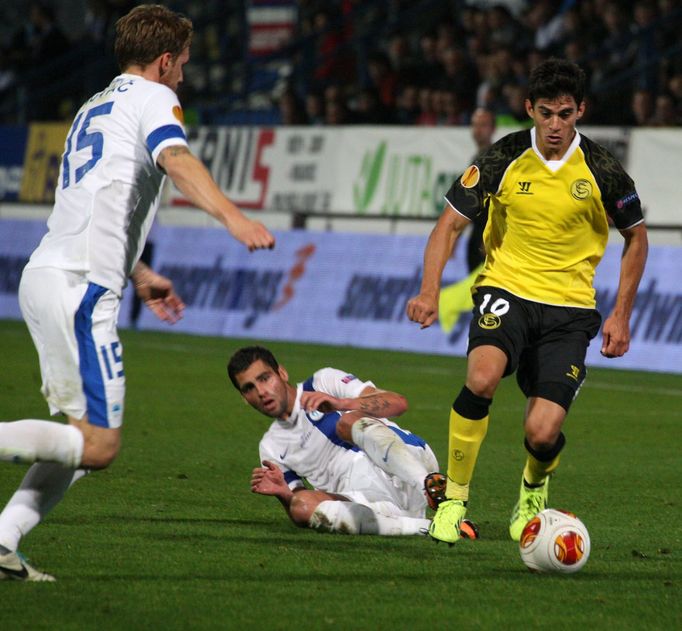 El, Liberec - FC Sevilla: Radoslav Kováč - José Antonio Reyes