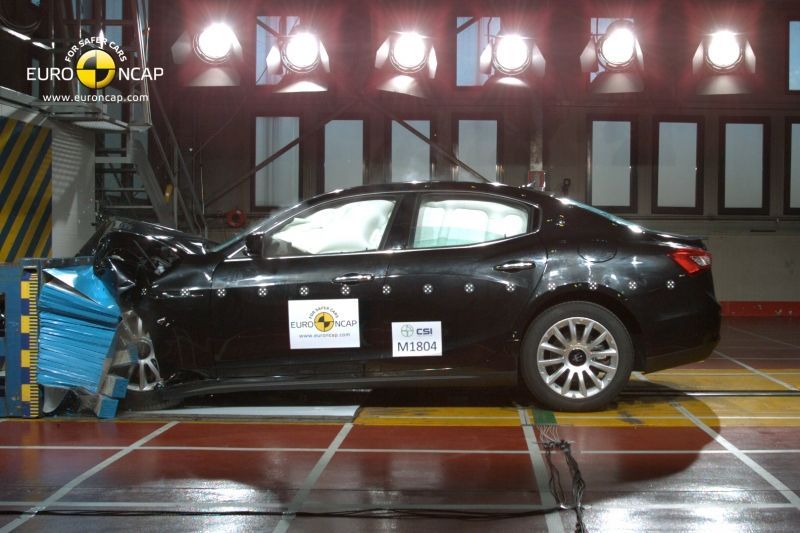 Crash test Maserati Ghibli