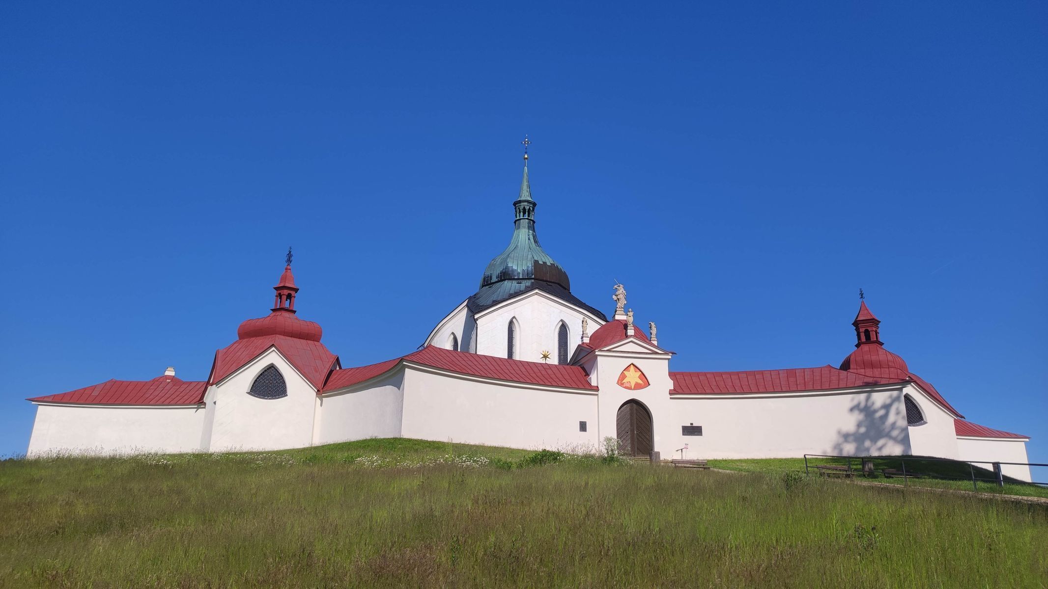 Kostel svatý Jan Nepomucký Zelená hora