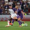 Michail Antonio ve finále Konferenční ligy Fiorentina - West Ham