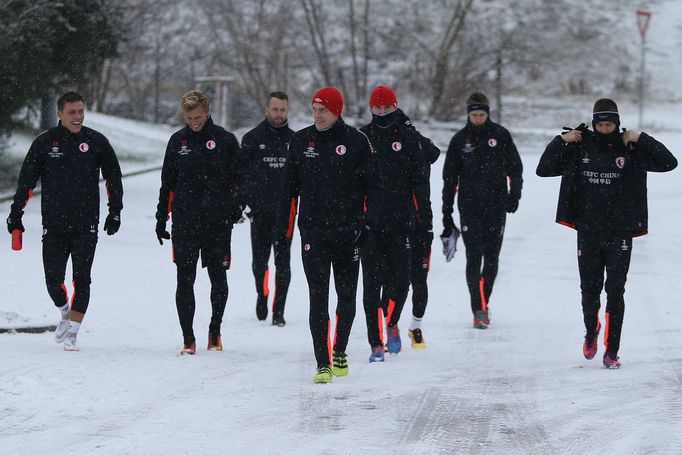 Přemysl Kovář, Marco Alvir, Per Egil Flo a Michal Lüftner.