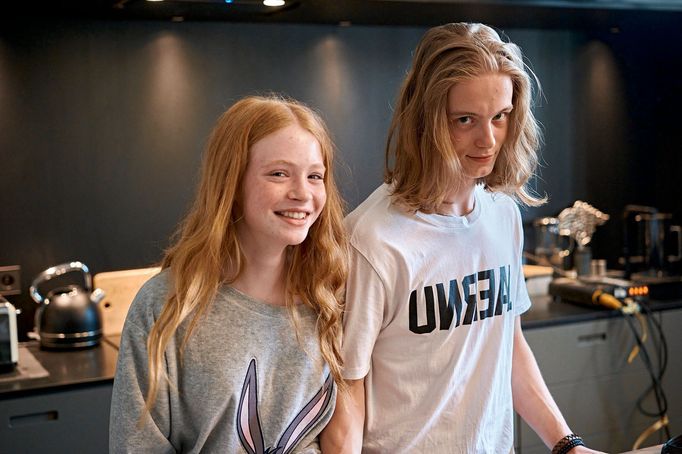 Valerie Vachková a Matyáš Svoboda.