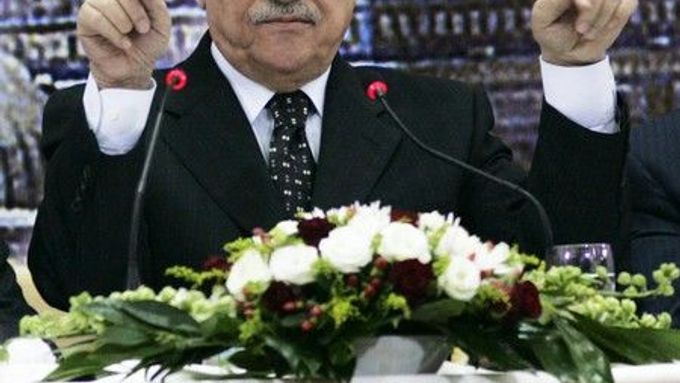Palestinský prezident Mahmúd Abbás