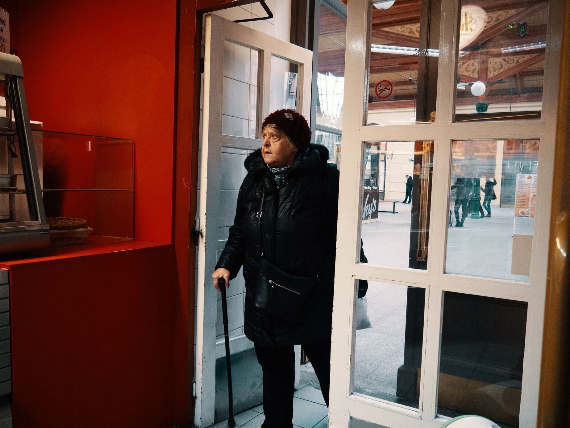 Končící nádražní restaurace na Masarykově nádraží v Praze