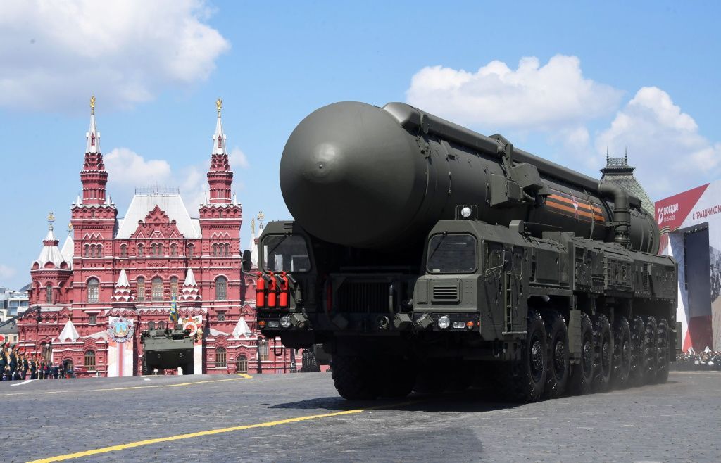 Jars mezikontinentální raketa Rusko Moskva