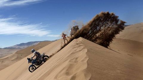 Na Rallye Dakar se musíte bát, říká motorkář Pabiška