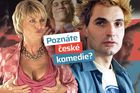 Kvíz: Slavné české komedie. Poznáte oblíbené filmy jen podle obrázku?
