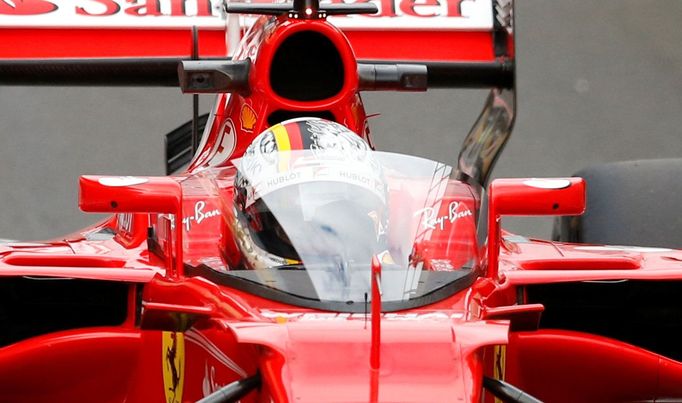 F1, VC Velké Británie 2017: Sebastian Vettel, Ferrari