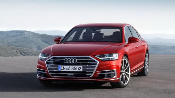 Audi A8 - snímky z představení