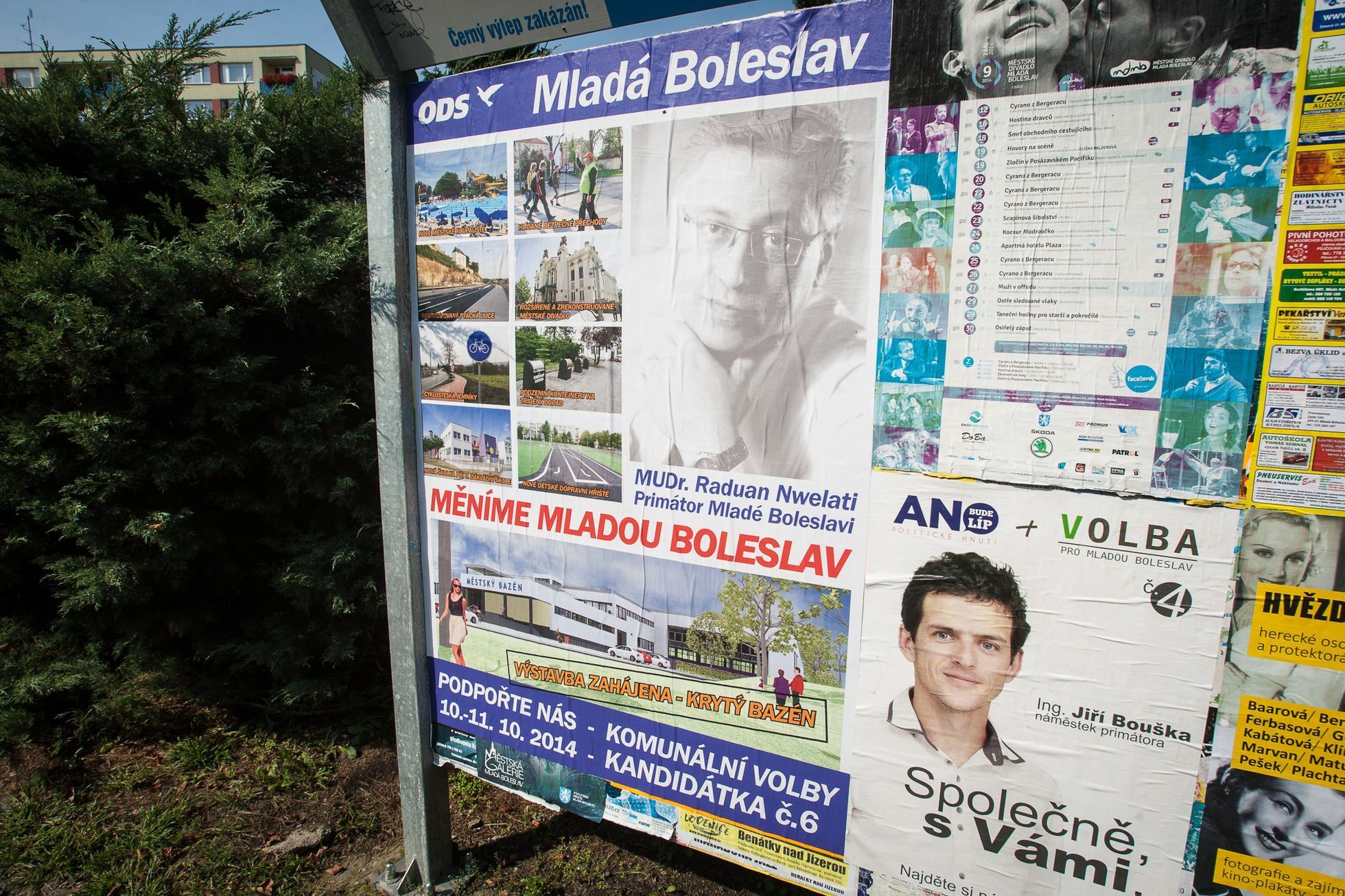 Předvolební inzerce