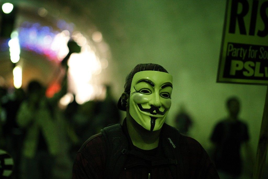 Protestující v Los Angeles