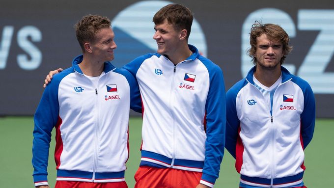 Jiří Lehečka, Jakub Menšík a Tomáš Macháč