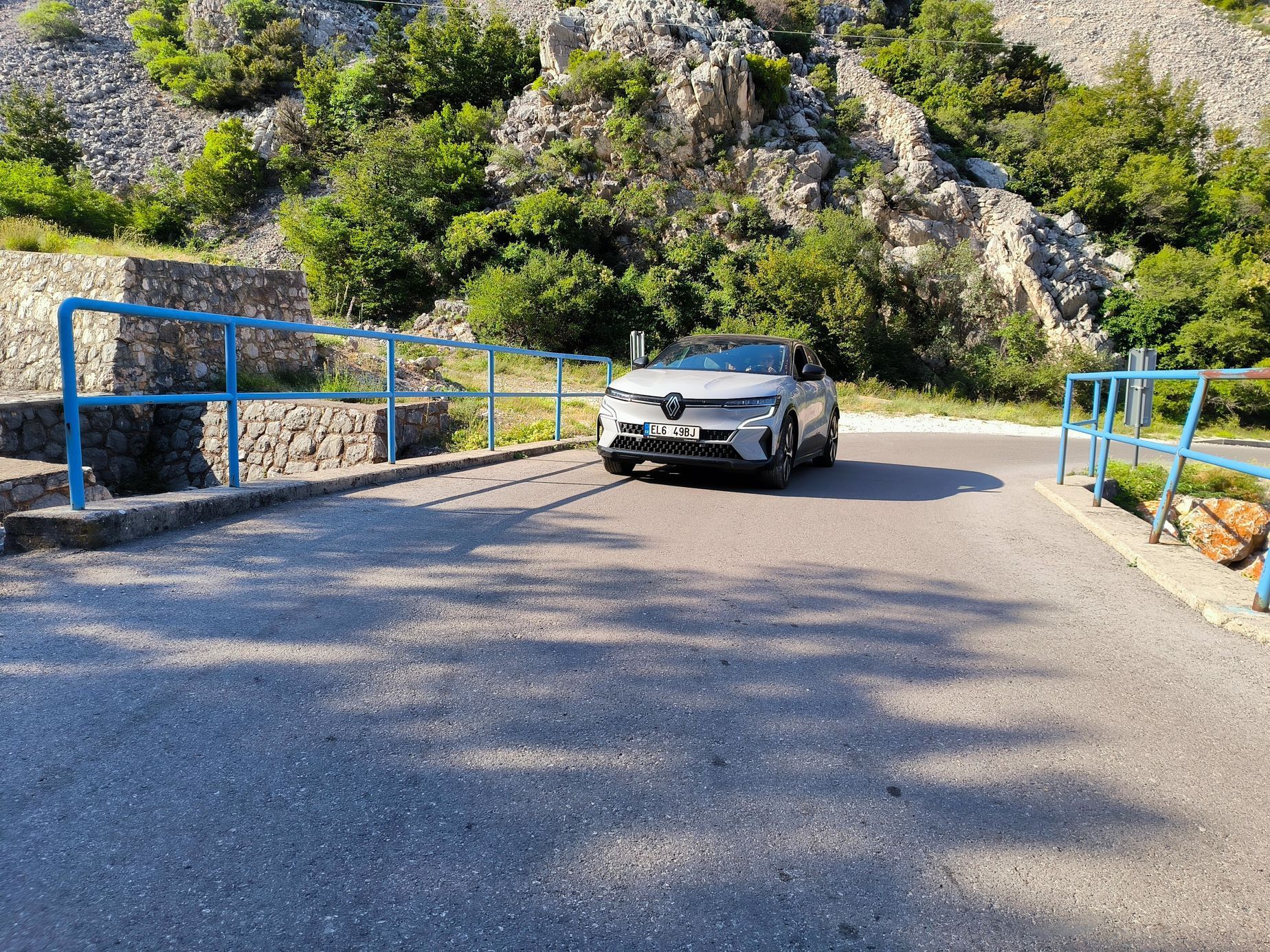 Renault Megane cesta do Chorvatska 2023