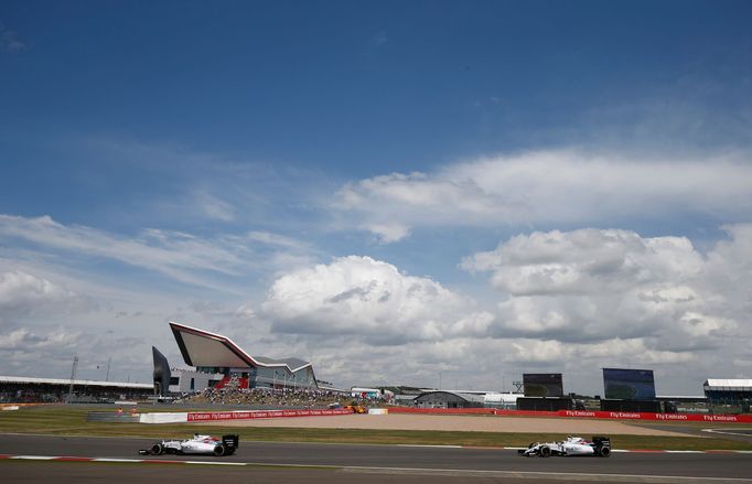 F1, VC Velké Británie: Felipe Massa a Valtteri Bottas, Williams