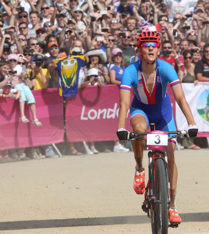 Biker Jaroslav Kulhavý na olympiádě v Londýně