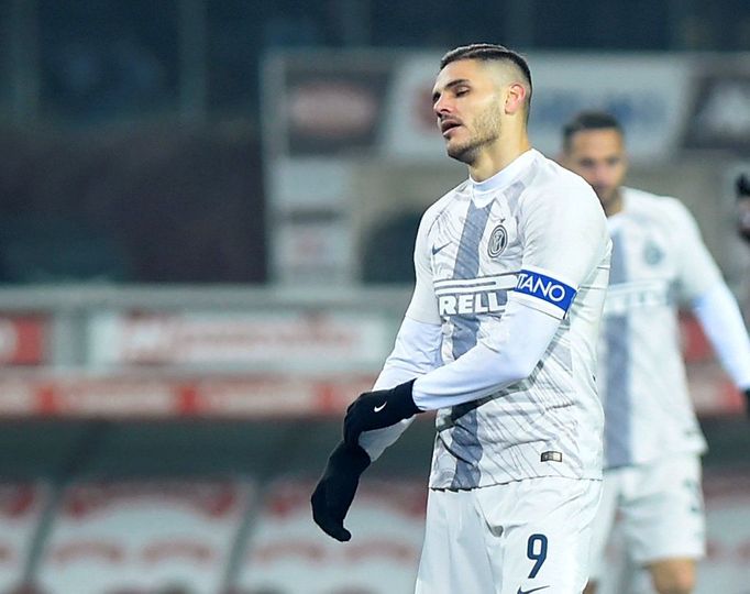 Mauro Icardi v dresu Interu Milán