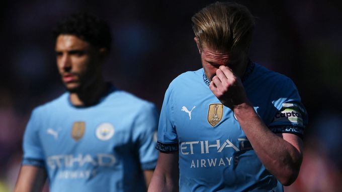 Kevin de Bruyne zpytující svědomí