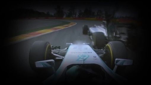 F1, VC Belgie 2014: kolize Nico Rosberga a Lewise Hamiltona