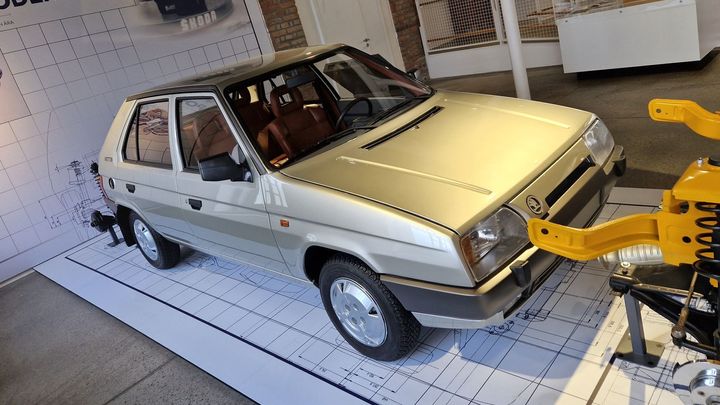 Prototyp luxusního Favoritu i motory slavných modelů. Nahlédněte do muzea Škody; Zdroj foto: Jan Matoušek