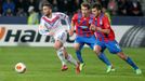 EL, Plzeň - Lyon: Michal Ďuriš (12) - Jordan Ferri