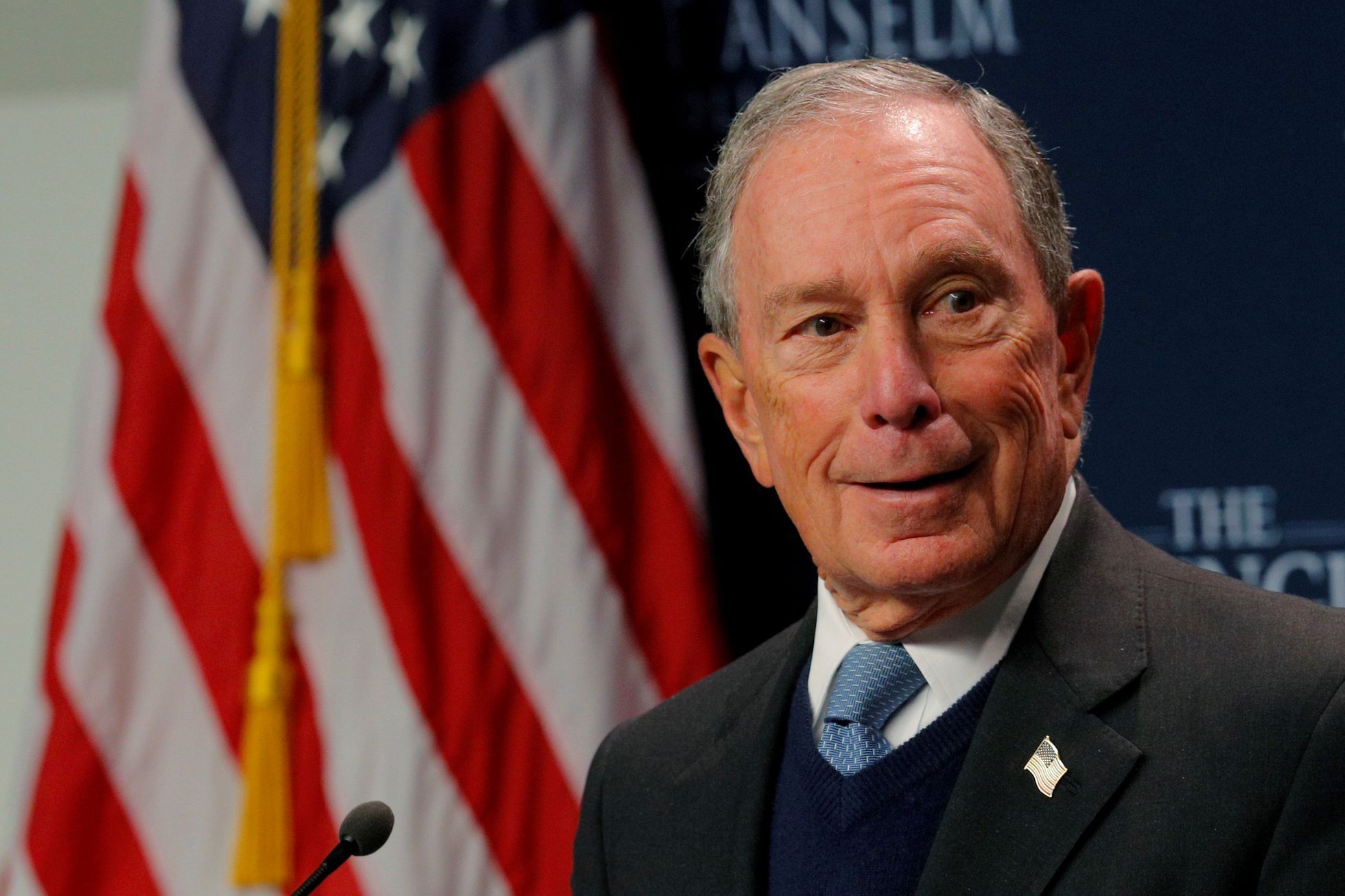 Miliardář a bývalý starosta New Yorku Michael Bloomberg