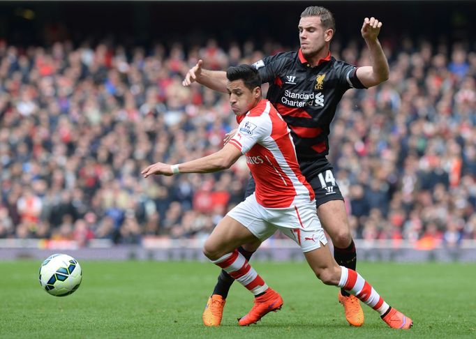 PL, Arsenal-Liverpool: Alexis Sánchez - Jordan Henderson