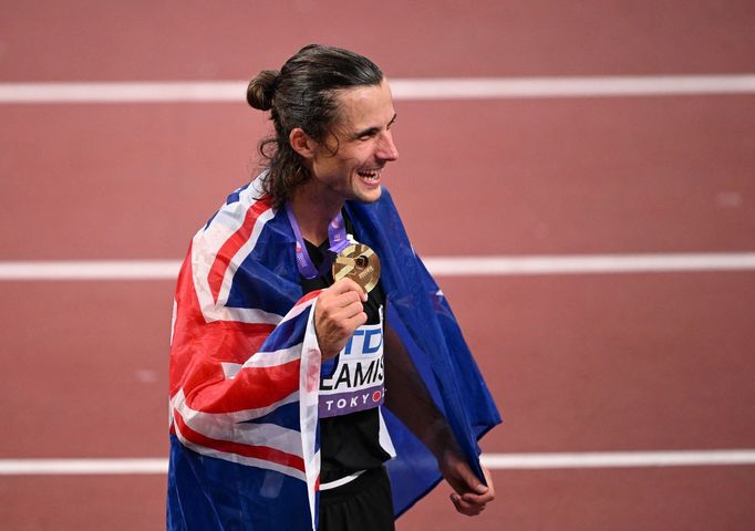 Novozélanďan Geordie Beamish na MS 2025 v atletice