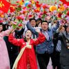 Severní Korea - sjezd strany a průvod