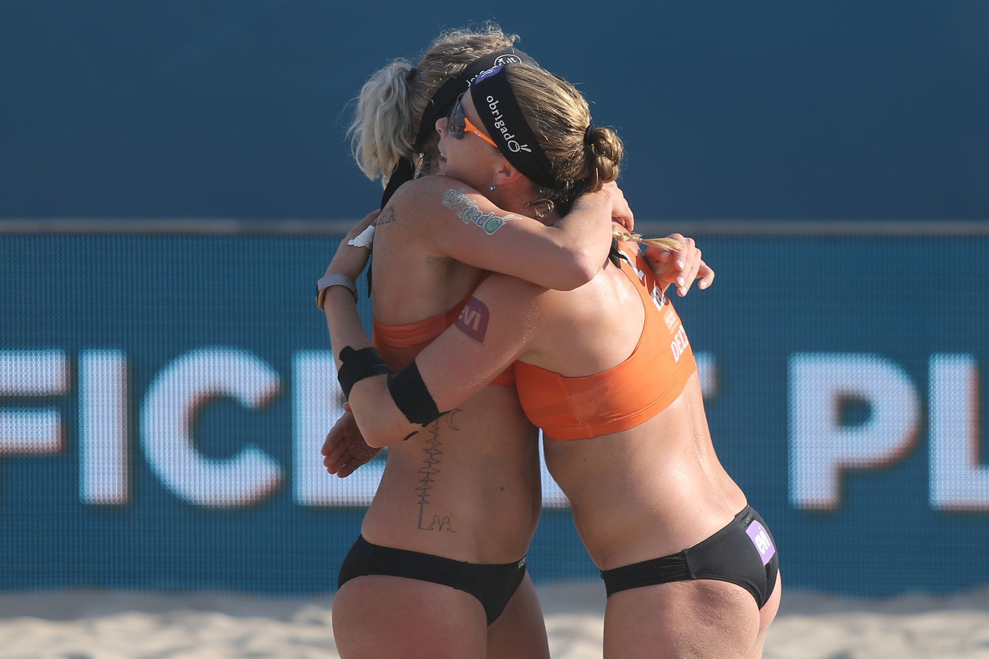 ME v plážovém volejbale (Sanne Keizerová, Madelein Meppelinková)