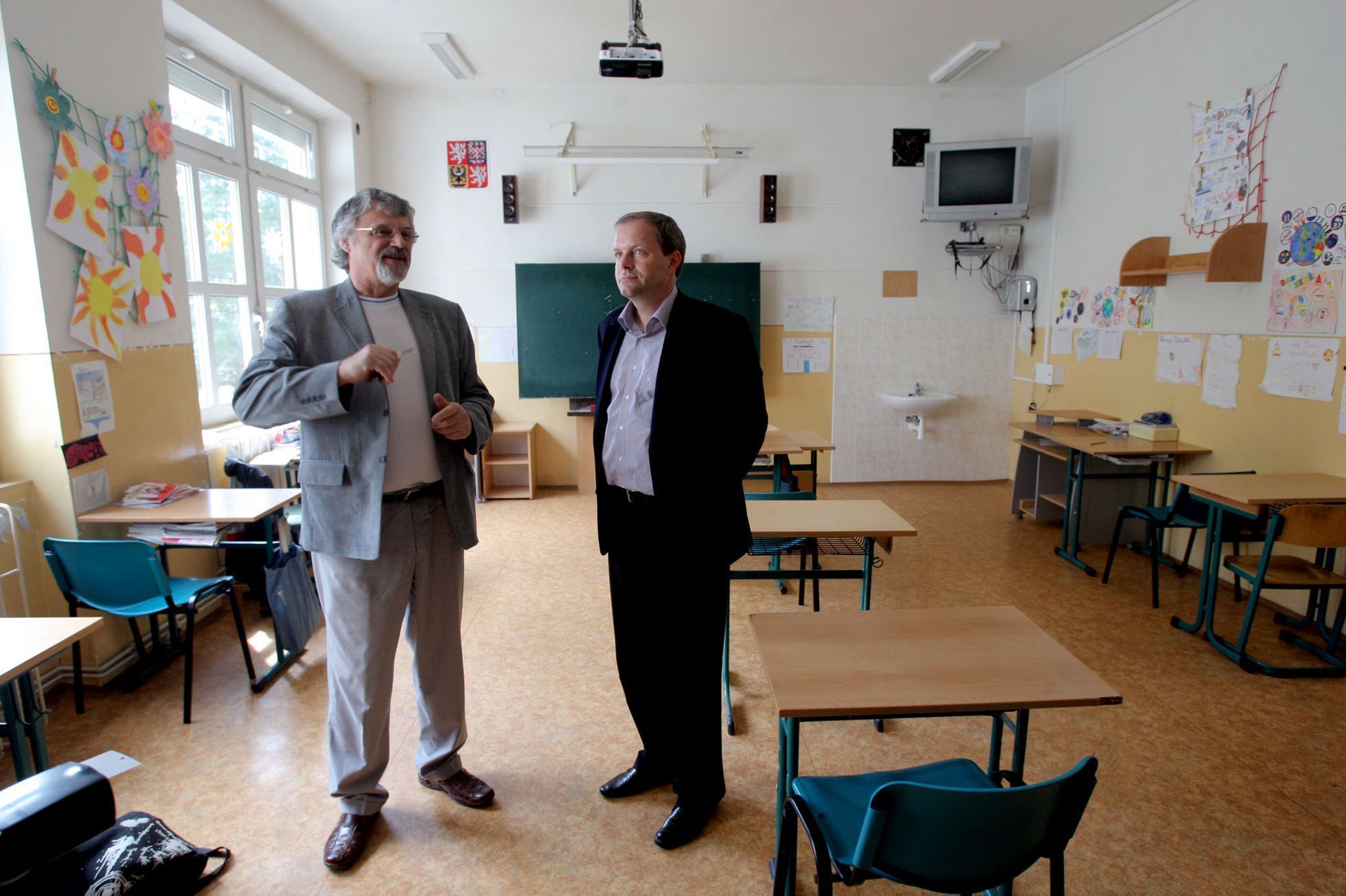 Ministr školství v ústavu v Boleticích