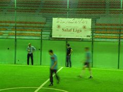 Fotbalový turnaj radikálních muslimů v Machačkale.