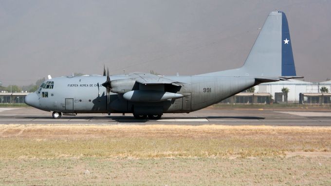 Letadlo C-130 Hercules, ilustrační foto.