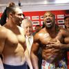 Vážení boxerů před zápasem Vitalij Kličko - Shannon Briggs