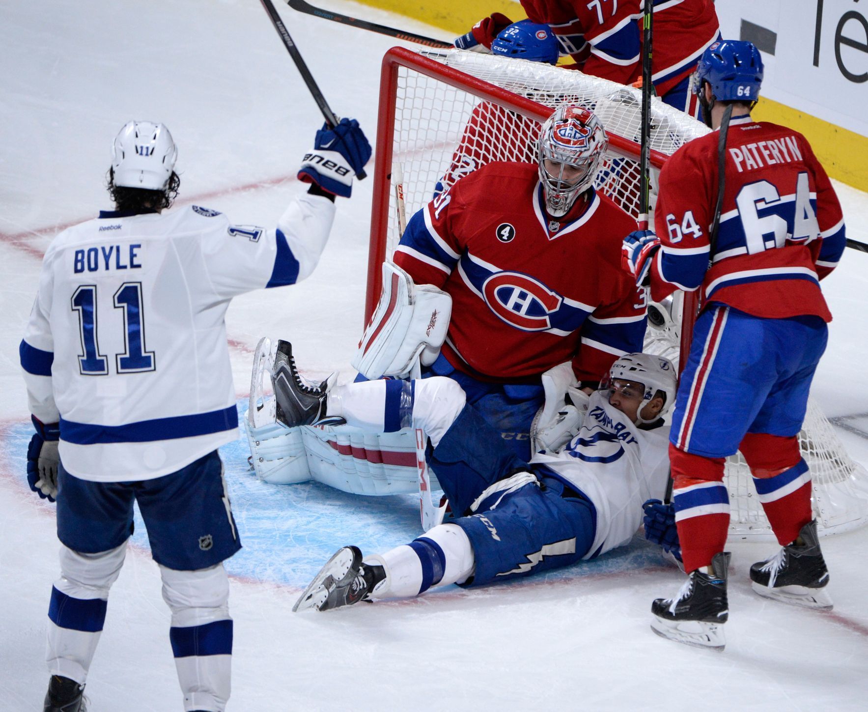 NHL: Stanley Cup Playoffs-Tampa Bay Lightning at Montreal Canadiens