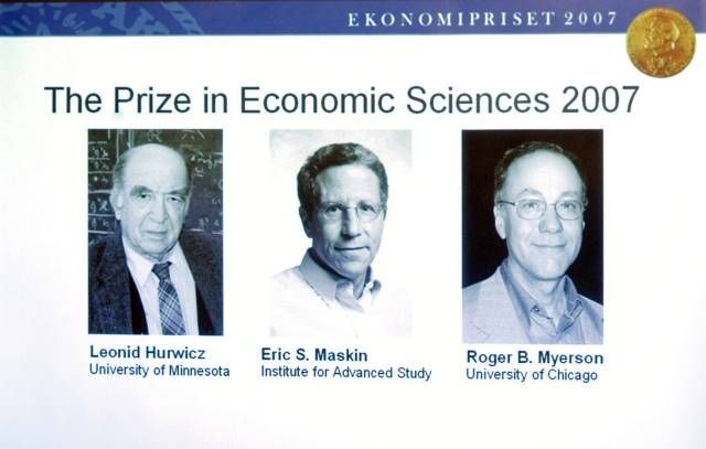 Držitelé Nobelovy ceny za ekonomii