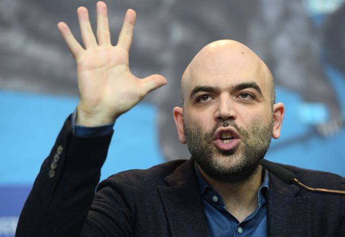 Novinář a spisovatel Roberto Saviano.