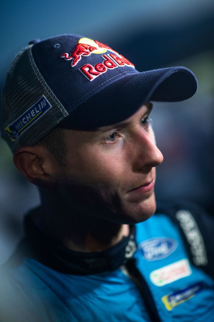 Elfyn Evans při Korsické rallye 2019