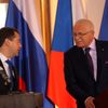 Dmitrij Medvěděv v Praze. Den druhý