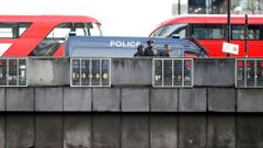 Policie Británie Londýn London Bridge