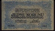 Prvními československými platidly byly státovky v hodnotě jedna, pět, deset, 20, 50, 100, 500, 1000 a 5000 korun.