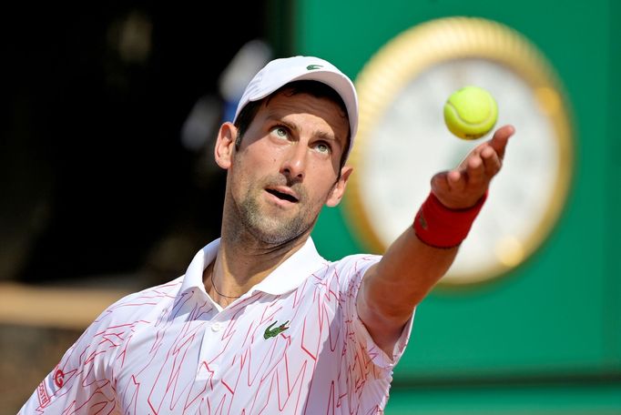 Tennis - ATP Masters 1000 - Italian Open - Foro Italico, Rome, Italy - September 16, 2020  Serbia's Novak Djokovic in action during his second round match against Italy's