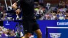 Novak Djokovič v utkání 3. kola US Open 2025