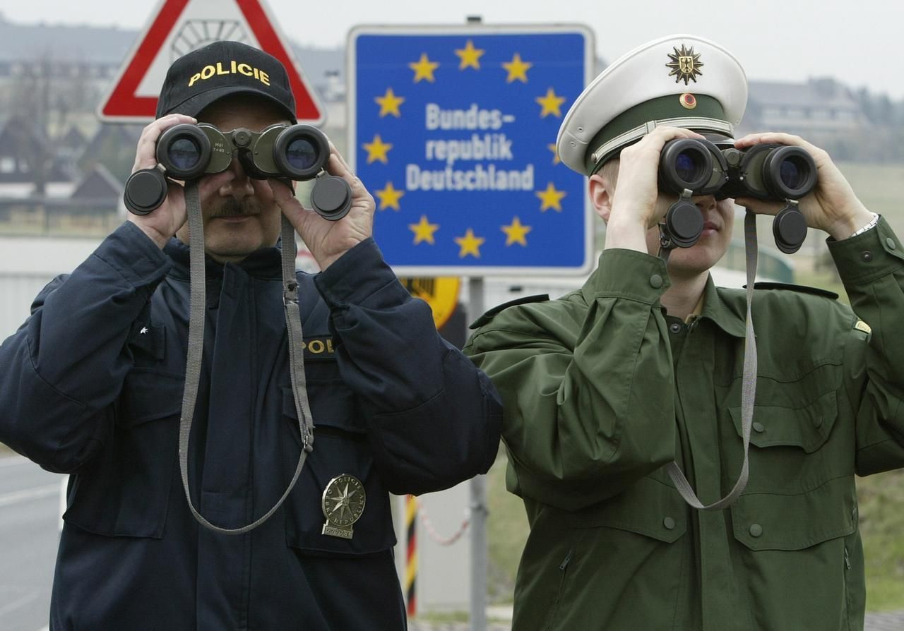 Evropská unie - Schengenská hranice - ilustrační snímek
