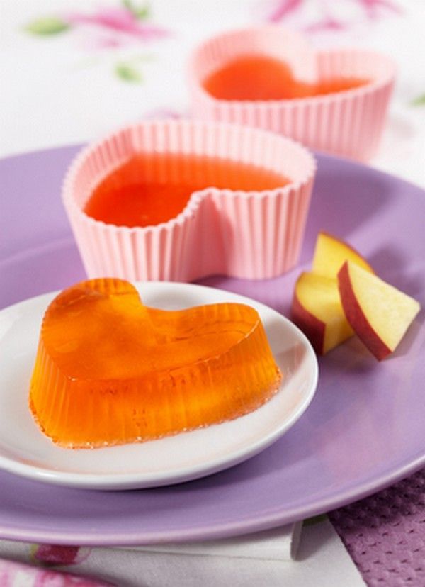 Valentýnské recepty - želé