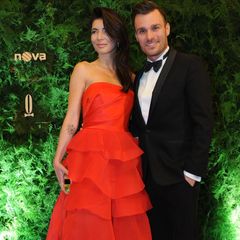 Leoš Mareš s manželkou Monikou v roce 2016