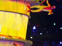 Zahajovací ceremoniál olympiády v Pekingu