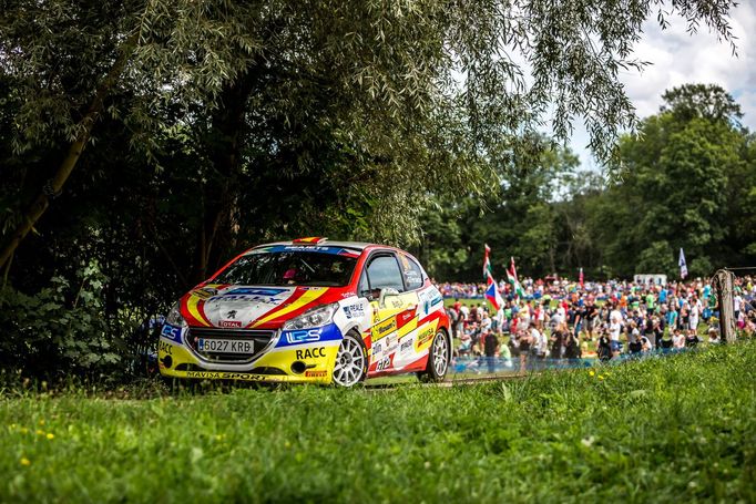 Efrén Llarena, Peugeot 208 R2 na Barum rallye 2019