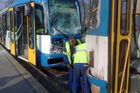 V Ostravě se srazily tramvaje, tři lidé jsou zraněni