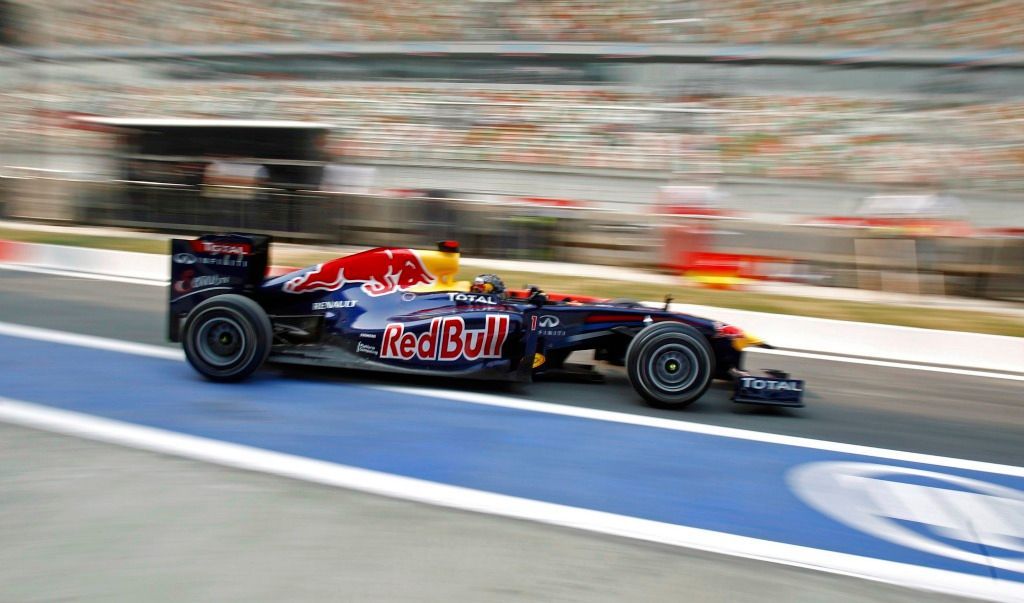 VC Indie - trénink: Vettel
