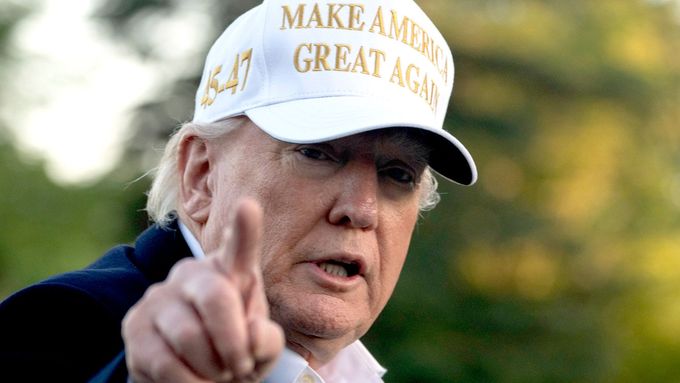 47. americký prezident Donald Trump.